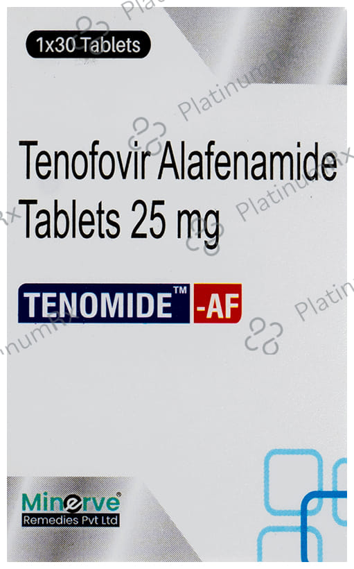 Tenomide AF 25mg Tablet 30s