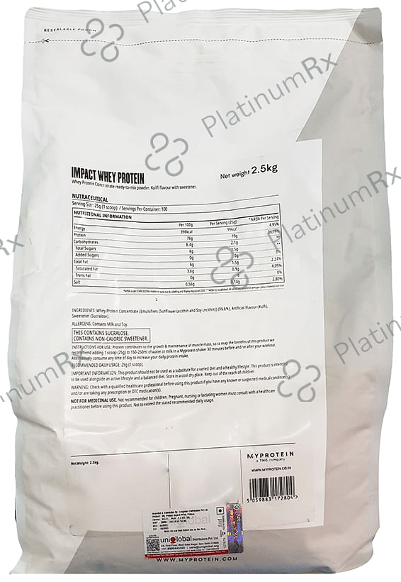 Myprotein Impact Whey Isolate Powder Kulfi