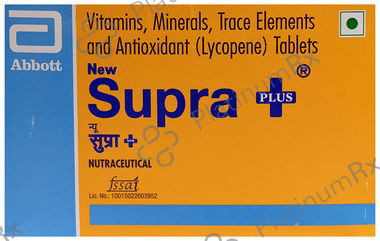 New Supra Plus Tablet 15s