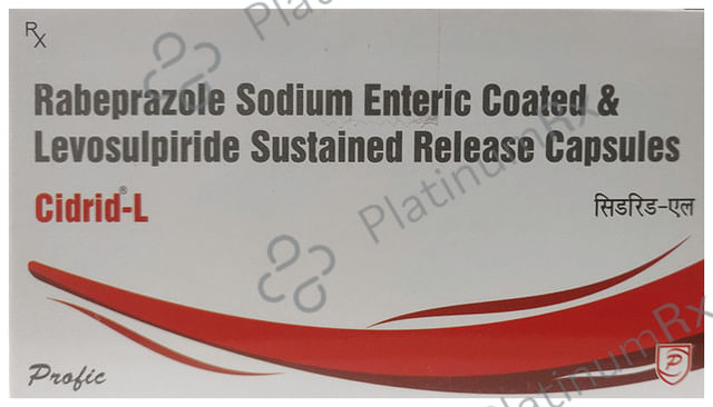 Cidrid L 75/20mg Capsule SR 10s