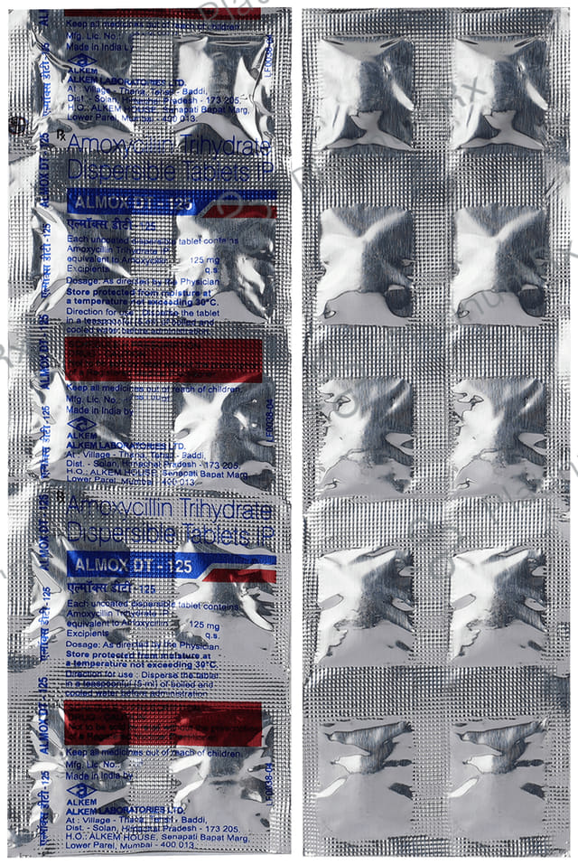 Almox DT 125mg Tablet 15s