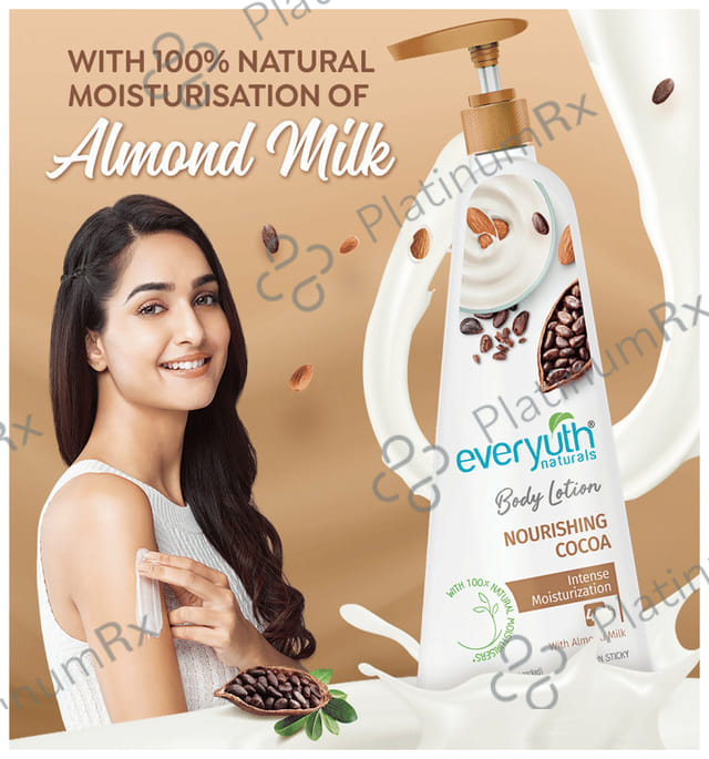 Everyuth Naturals Body Lotion Nourishing Cocoa 500 ml