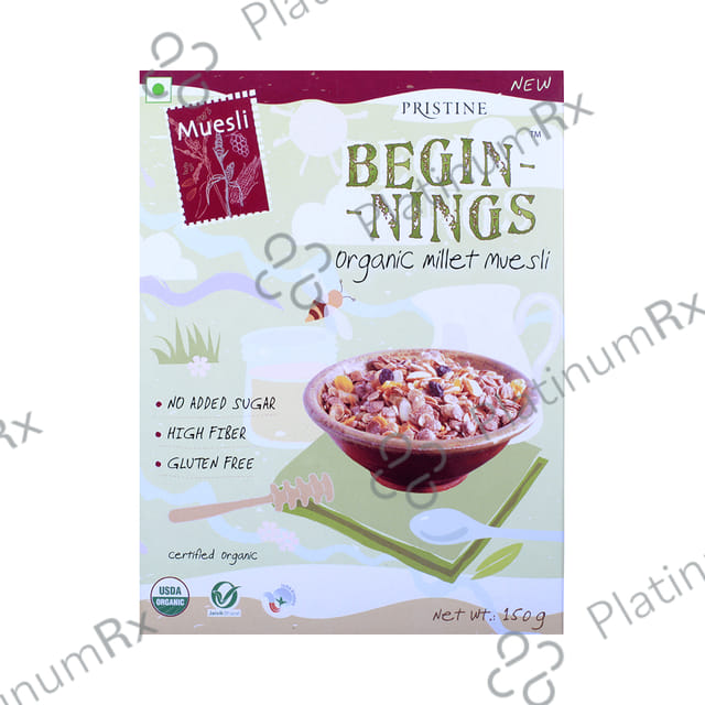 Pristine Beginnings Organic Millet Muesli 150 gm