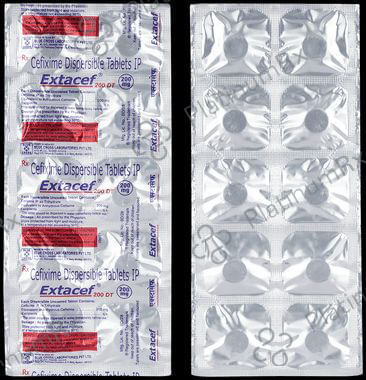 Extacef 200mg DT Tablet 10s