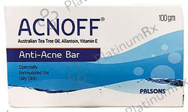Acnoff Anti Acne Bar 100gm
