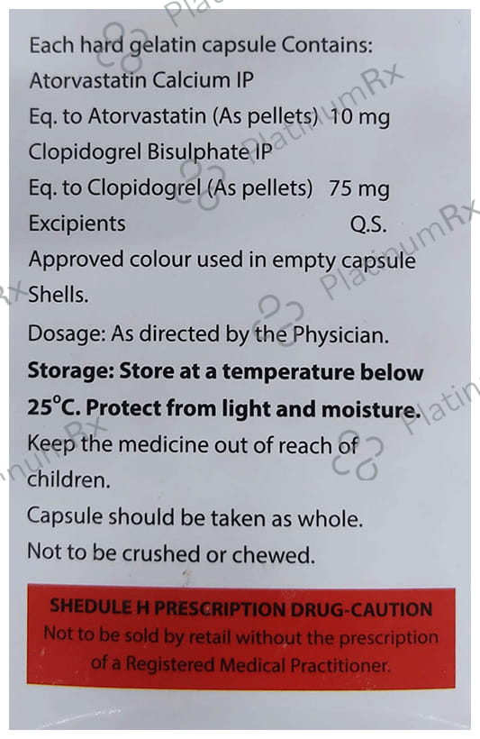 Tvs CV 10/75mg Capsule 15s