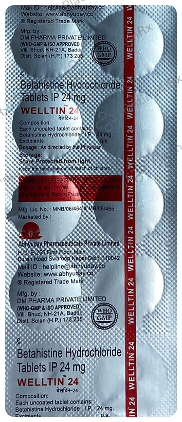 Welltin 24mg Tablet 10s