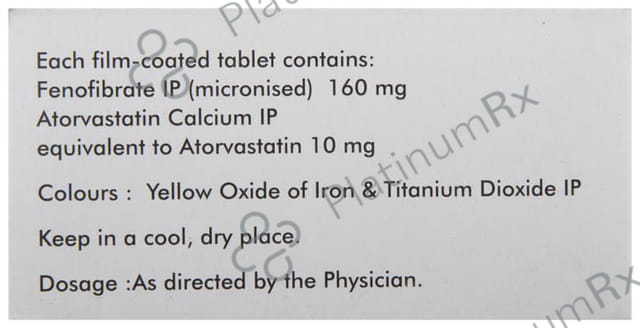 Fibrovas 10/160mg Tablet 10s