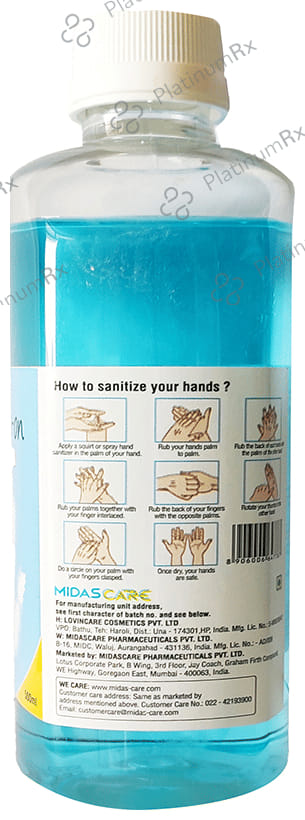 Hands-On Hand-Rub Sanitizer