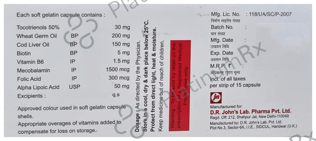 Dumel OD Soft Gelatin Capsule 15s