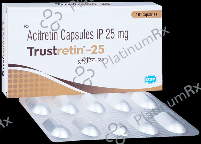 Trustretin 25mg Capsule 10s