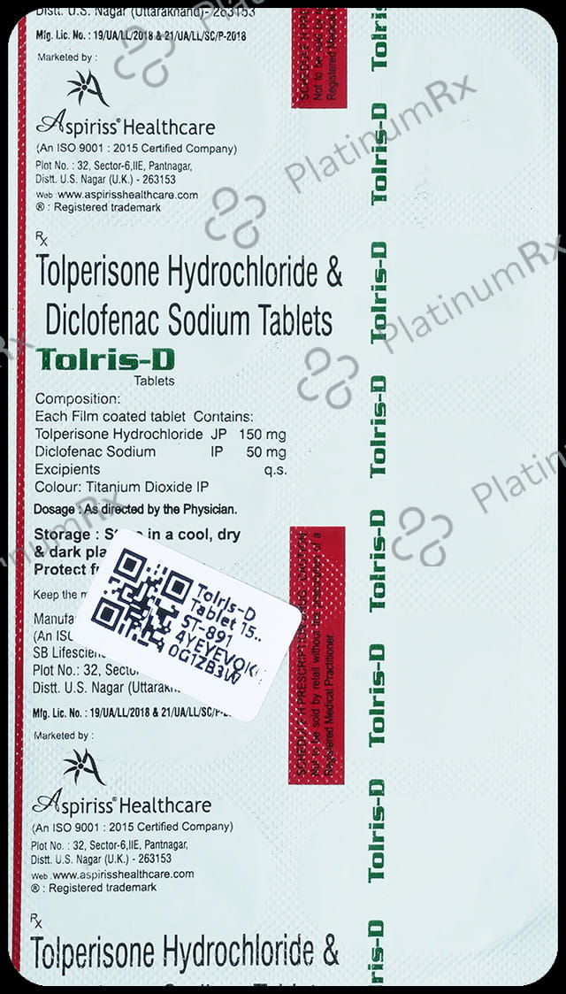 Tolris-D Tablet 150mg/50mg