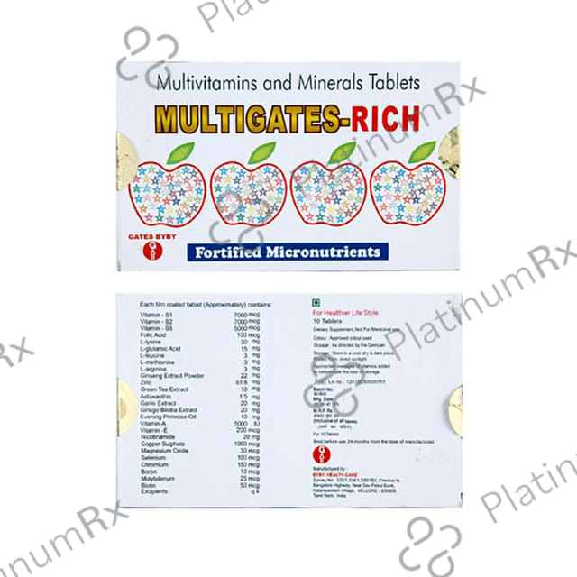 Multigates Rich Tablet 10s