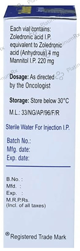 Zoldonat 4mg Injection 1s