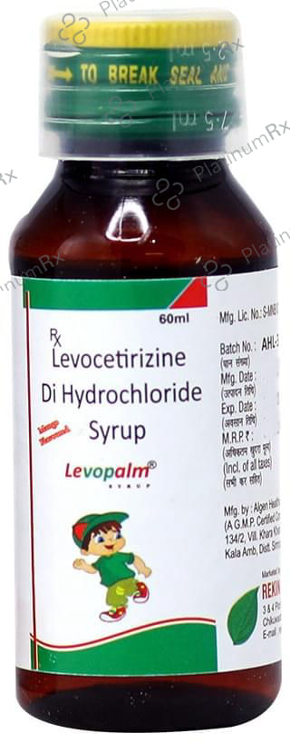 Levopalm 5mg Syrup Mango 60ml