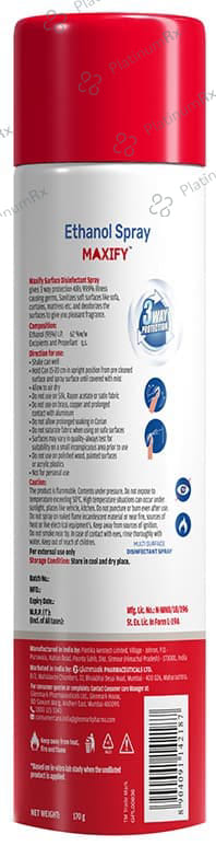 Maxify Multi Surface Disinfectant Spray