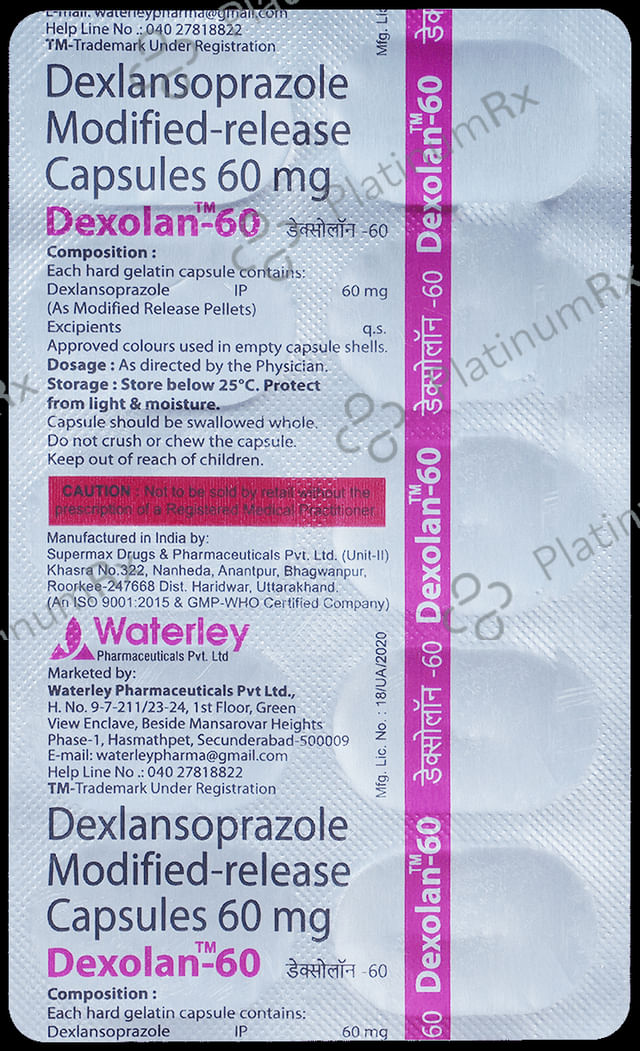 Dexolan 60mg Capsule MR