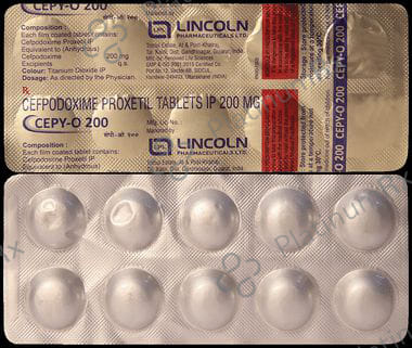 Cepy O 200mg Tablet 10s