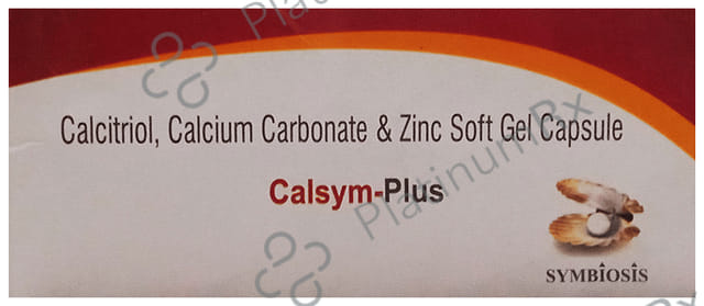 Calsym Plus Soft Gel Capsule 15s