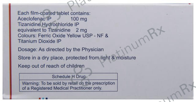 Zerodol MR 100/2mg Tablet 10s