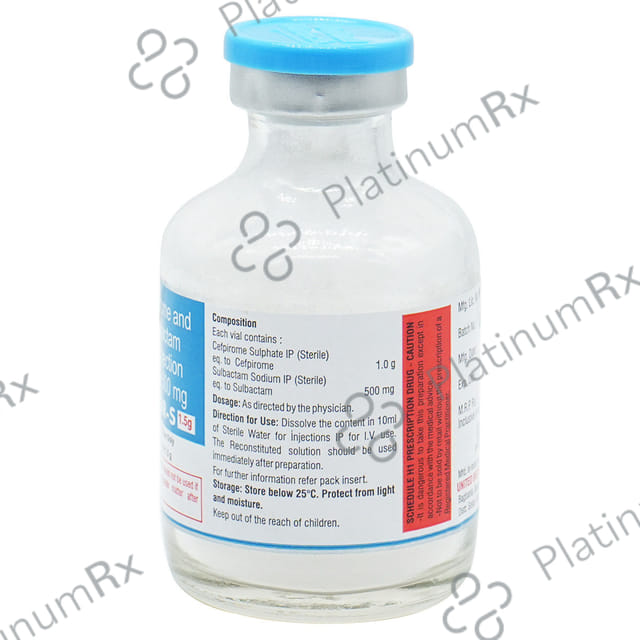 Ceforf S 1.5gm Injection