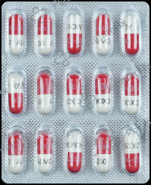 Almox 250mg Tablet DT 10s