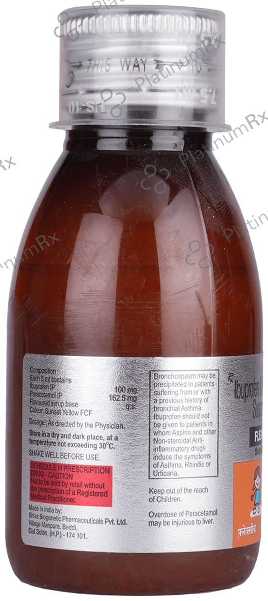 Flexib 100/162.5mg Oral Suspension 60ml