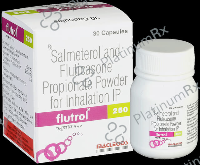 Flutrol 250/50mcg Capsule 30s
