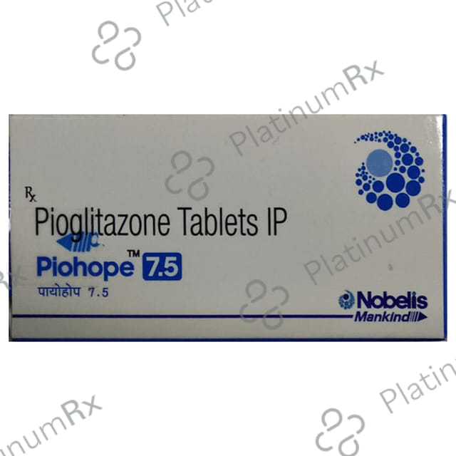Piohope 7.5mg Tablet 10s
