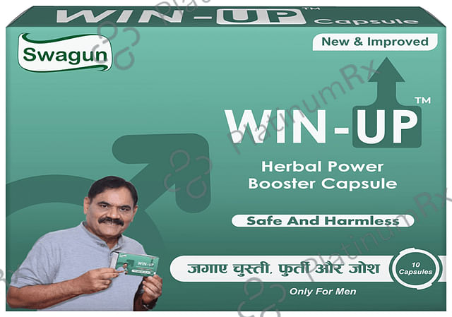 Swagun Win-Up Power Booster Capsule for Men