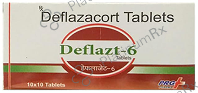 Deflazt 6mg Tablet 10s