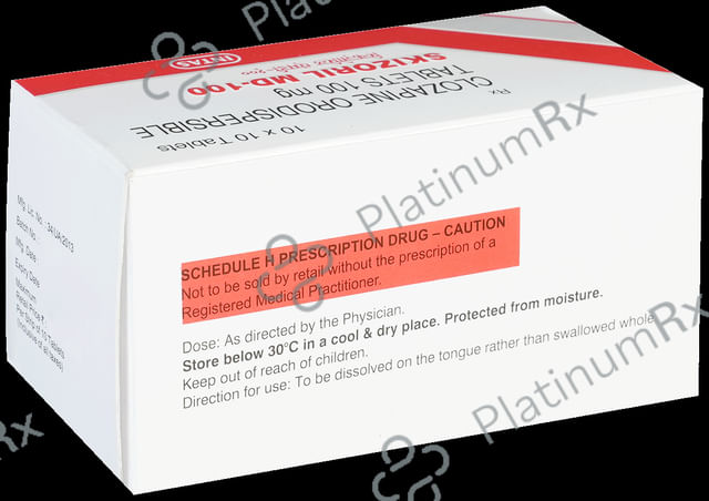 Skizoril MD 100 Tablet