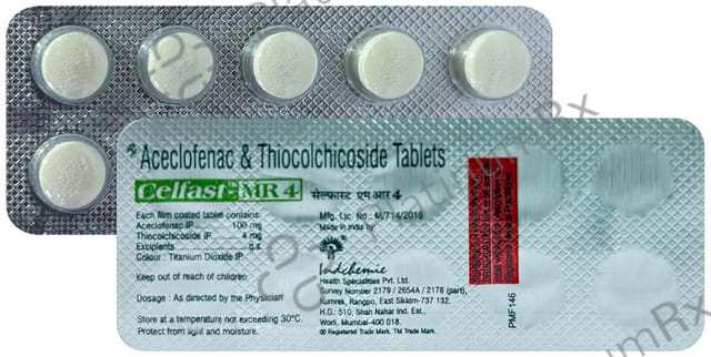 Celfast MR 100/4mg Tablet 10s