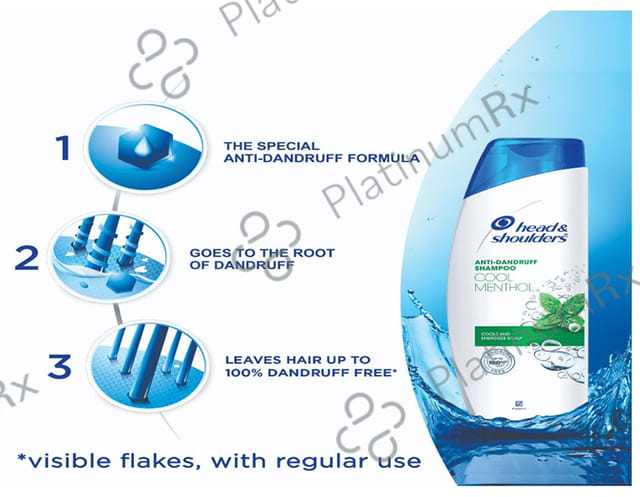 Head & Shoulders Anti-Dandruff Cool Menthol Shampoo 340 ml