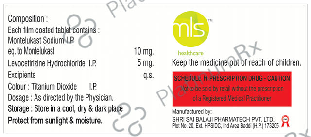 Recibrox M 5mg/10mg Tablet