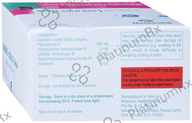 Nobel Cold New Tablet