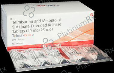 Telma Beta 25/40mg Tablet ER 10s