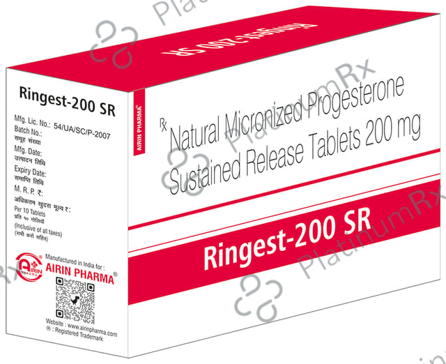 Ringest 200 SR Tablet 10s