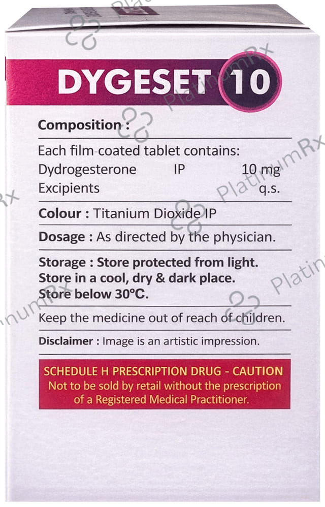 Dygeset 10mg Tablet 10s
