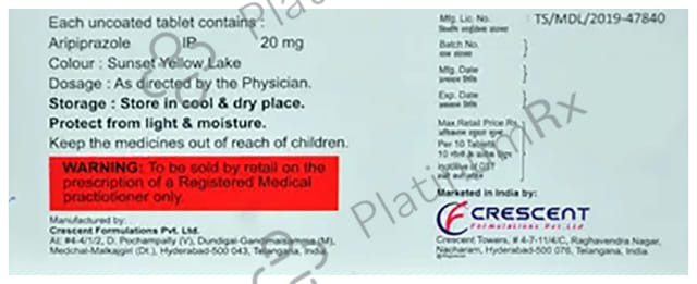Arpit 20mg Tablet