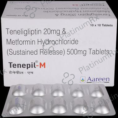 Tenepil M 500/20mg Tablet SR 10s