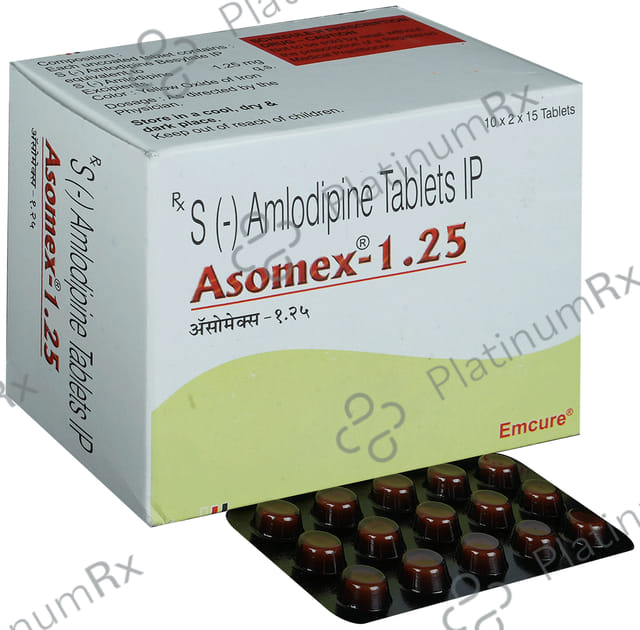 Asomex 1.25mg Tablet 15s