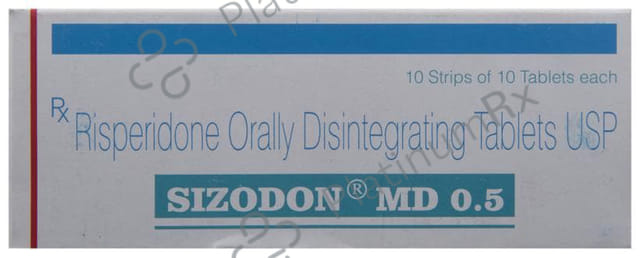Sizodon MD 0.5mg Disintegrating Strip 10s