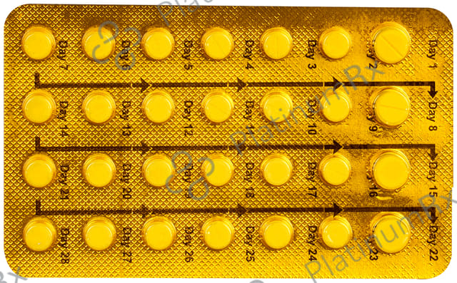 Mext 7.5mg/1000mcg F Combipack Tablet 28s