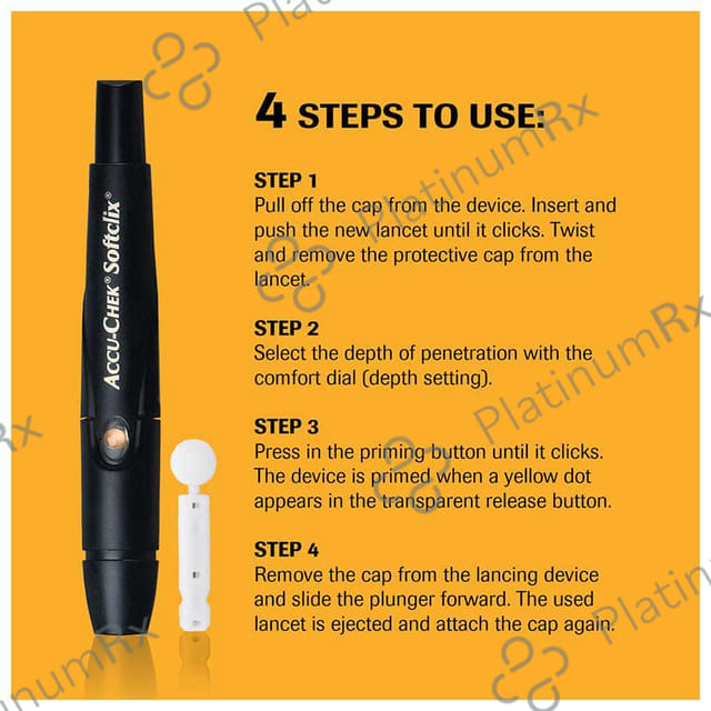 Accu Chek Softclix Lancets Kit 1s