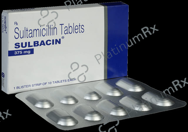 Sulbacin 375mg Tablet 10s