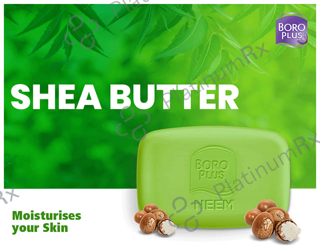 Boroplus Antiseptic + Moisturising Soap (125gm Each) Neem 4 units