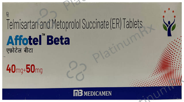 Affotel Beta 50/40mg Tablet ER 10s
