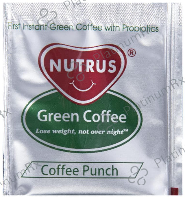 Nutrus Natural Green Coffee with Probiotics Sachet (2gm Each)