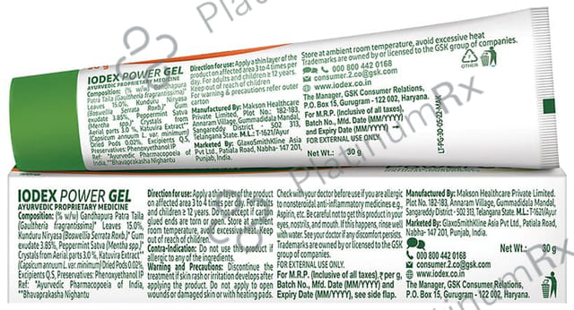 Iodex Power Gel 30gm